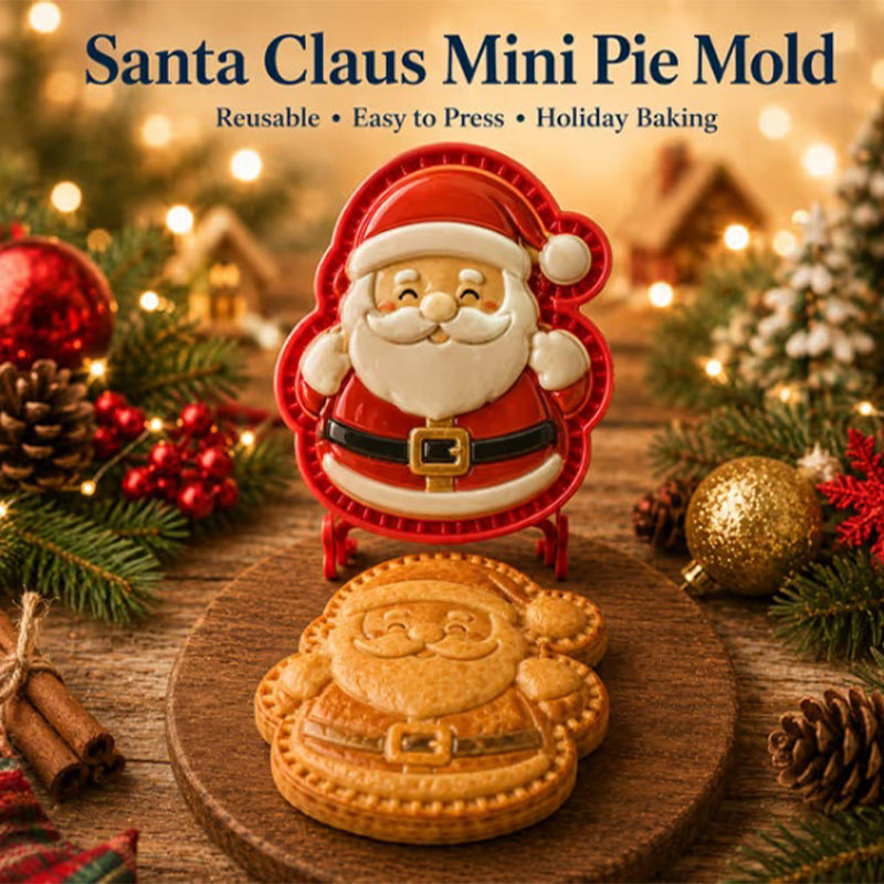 Mini Kitchen Baking - Christmas Themed Mini Pie Mold Collection