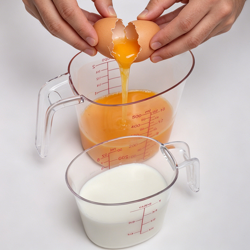 Clear Plastic Measuring Cup wi - Baking (Kitchen Ingredient) ulasan dan harga