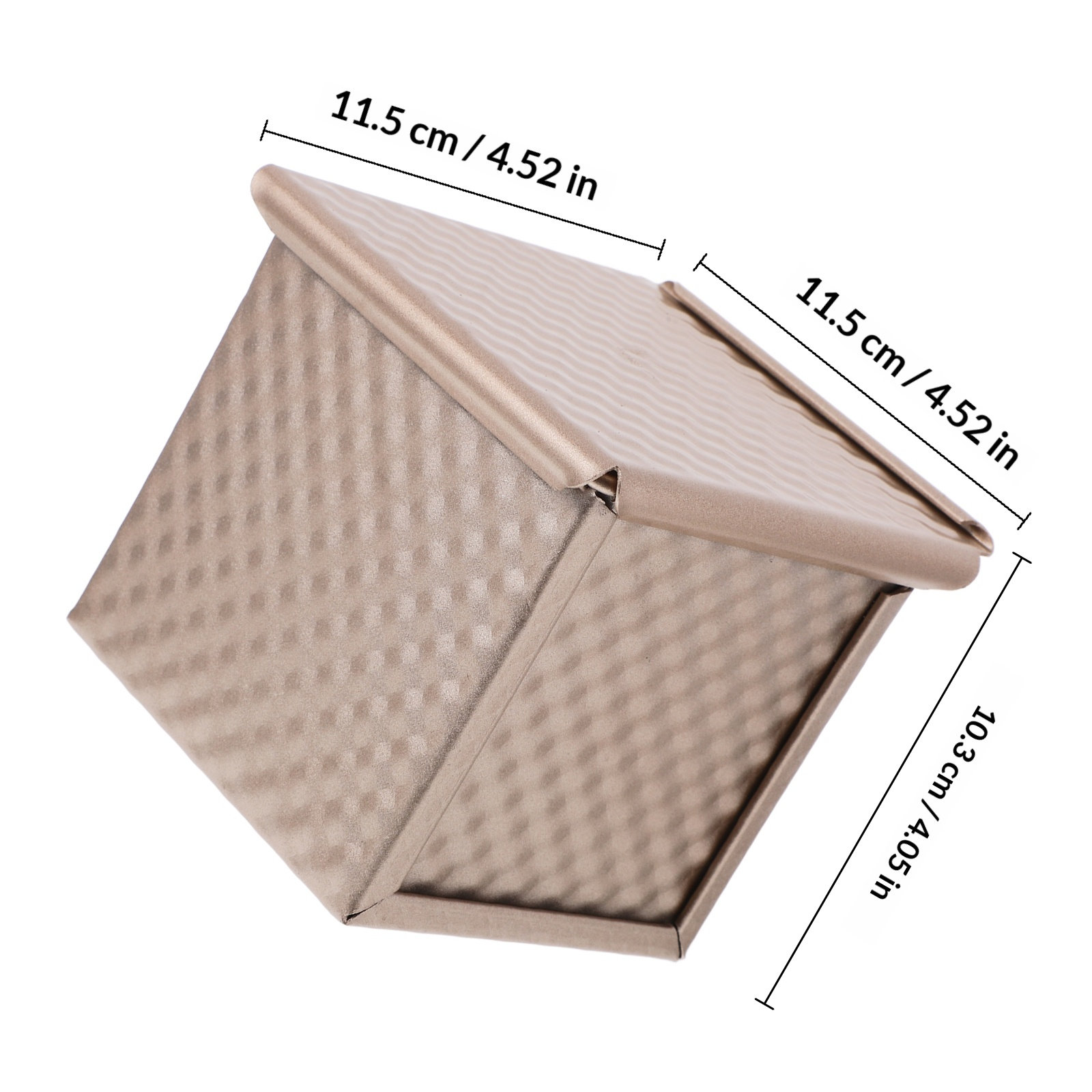 Mini Loaf Pan with Lid Nonstic - Mini Kitchen Baking ulasan dan harga