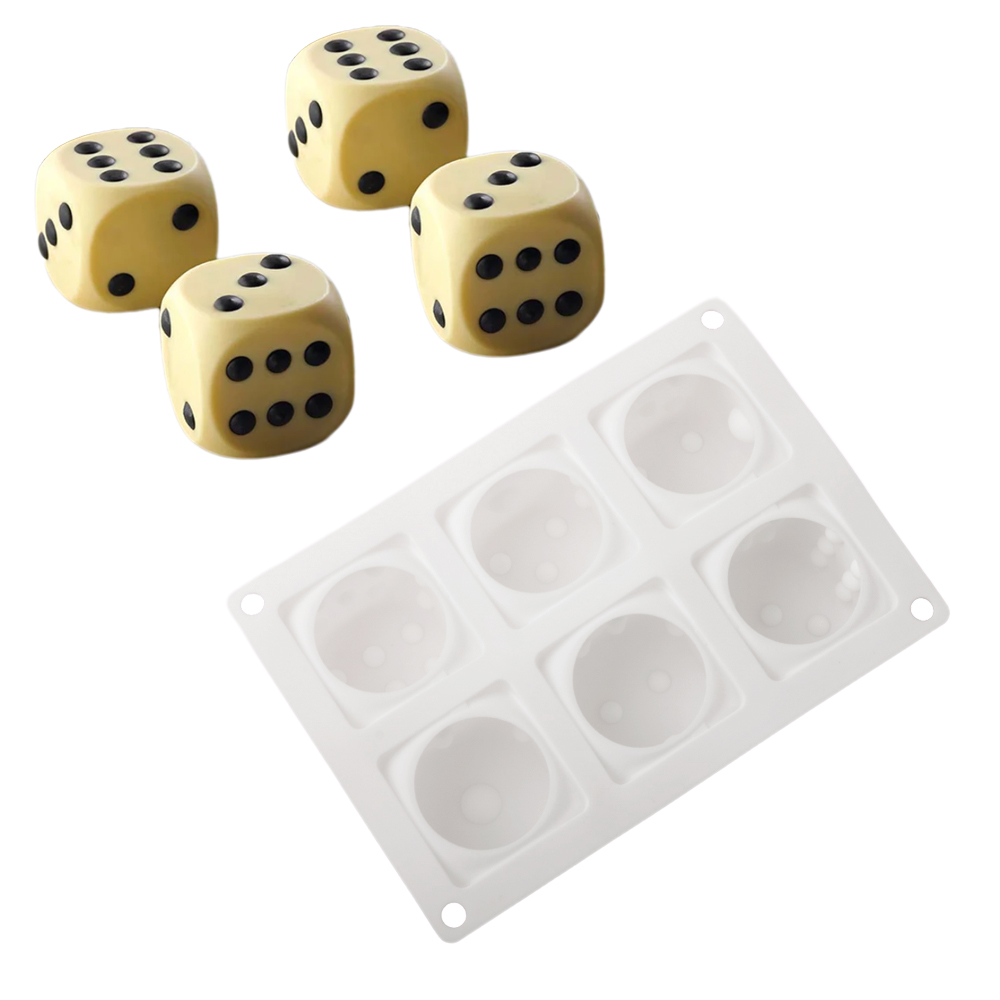 6-Cell Cube Mousse Cake Mould  - Kitchen Design For Baking ulasan dan harga