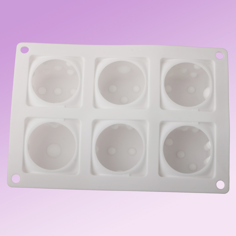 6-Cell Cube Mousse Cake Mould  - Kitchen Design For Baking ulasan dan harga