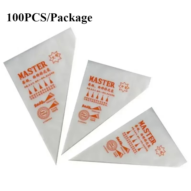 100pcs Disposable Pastry Bags  - Kitchen Design For Baking ulasan dan harga
