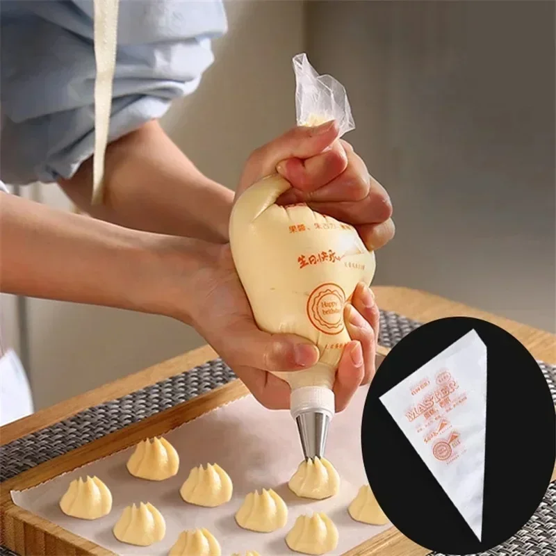 100pcs Disposable Pastry Bags  - Kitchen Design For Baking ulasan dan harga