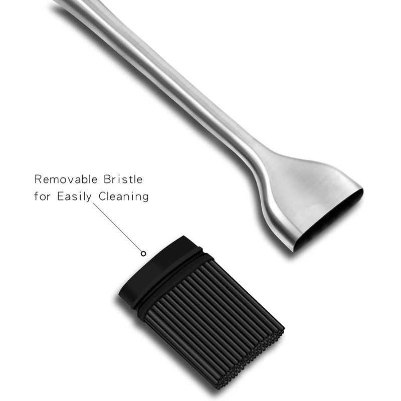 LMETJMA Silicone BBQ Brush BPA - Pastry Brush Silicone ulasan dan harga