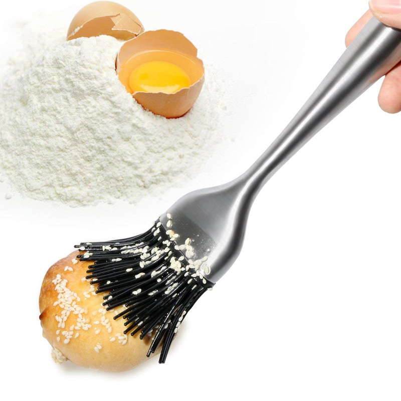 LMETJMA Silicone BBQ Brush BPA - Pastry Brush Silicone ulasan dan harga