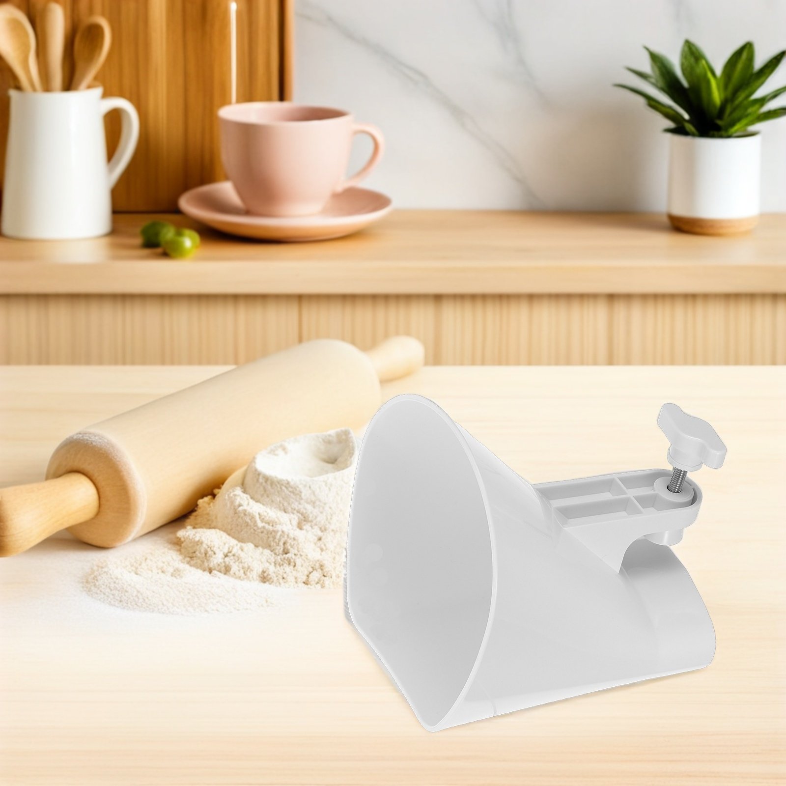 Stand Mixer Funnel Flour Guide - Baking (Kitchen Ingredient) ulasan dan harga