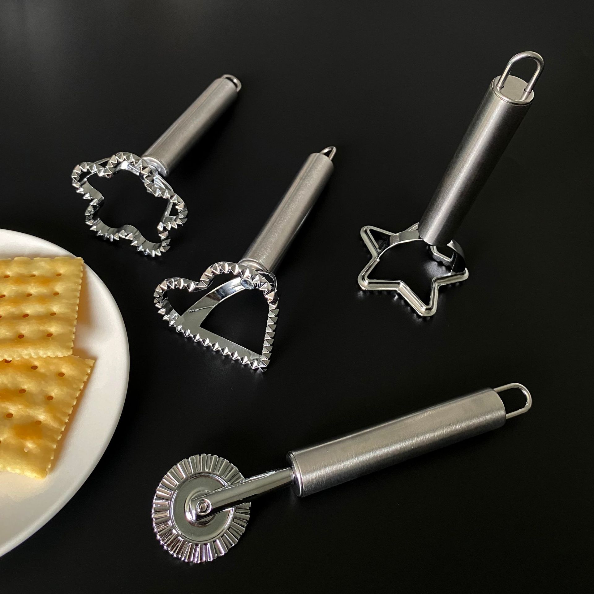 Square Round Ravioli Stamp Pas - Baking Kitchen At Home ulasan dan harga