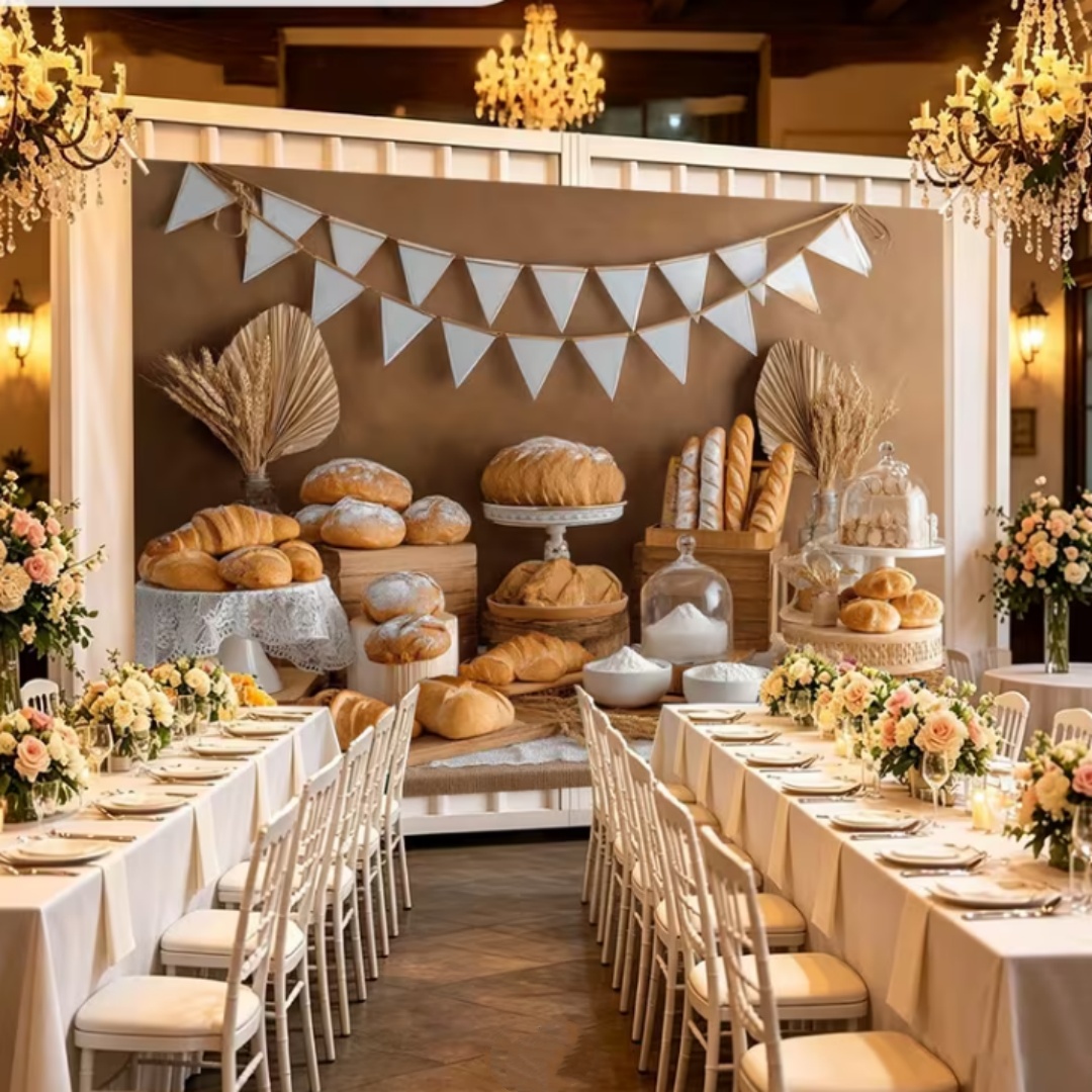 Baking Bread Food Theme Party  - Kitchen Baking Background ulasan dan harga