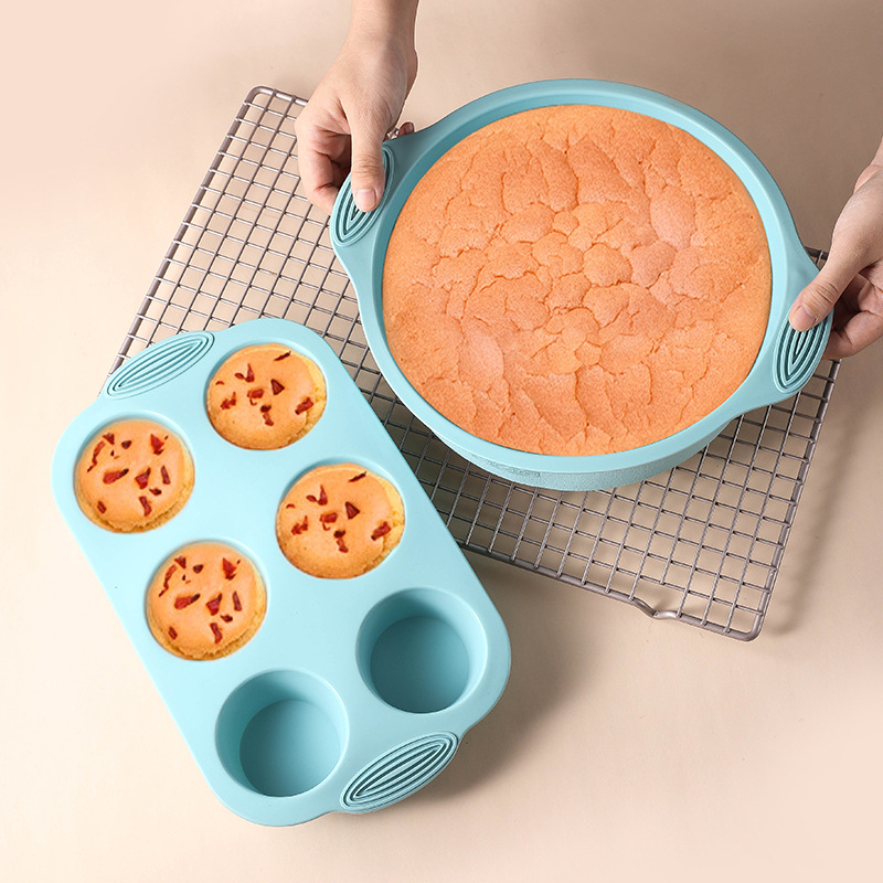 Silicone Cake Baking Mould Set - Mini Kitchen Baking ulasan dan harga