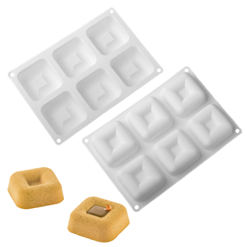 Savarin Mousse Cake Mold Squar - Kitchen Design For Baking ulasan dan harga