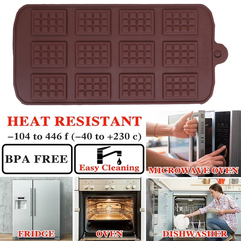 Silicone Chocolate Mold 12 Eve - Kitchen Baking Items ulasan dan harga