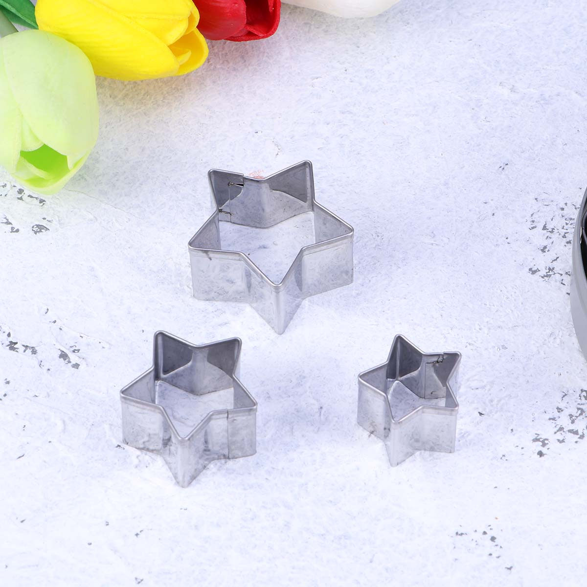 Stainless Steel Cookie Cutters - Mini Kitchen Baking ulasan dan harga