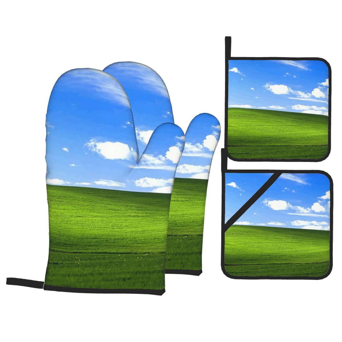 Windows XP Background Oven Mit - Kitchen Baking Background ulasan dan harga