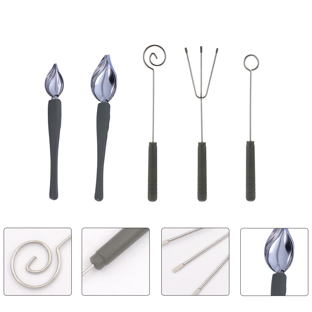 1Set Stainless Steel Chocolate - Kitchen Baking Drawing ulasan dan harga