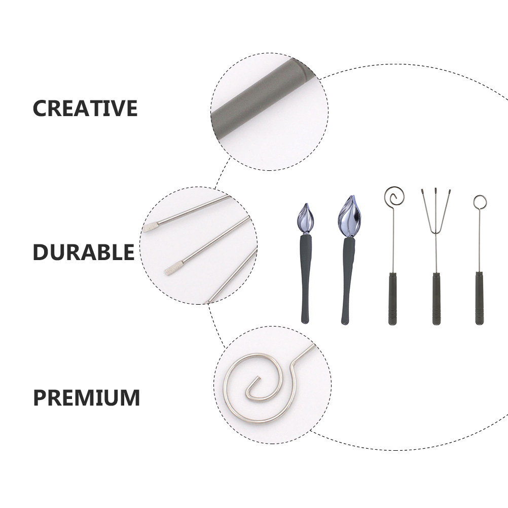 1Set Stainless Steel Chocolate - Kitchen Baking Drawing ulasan dan harga