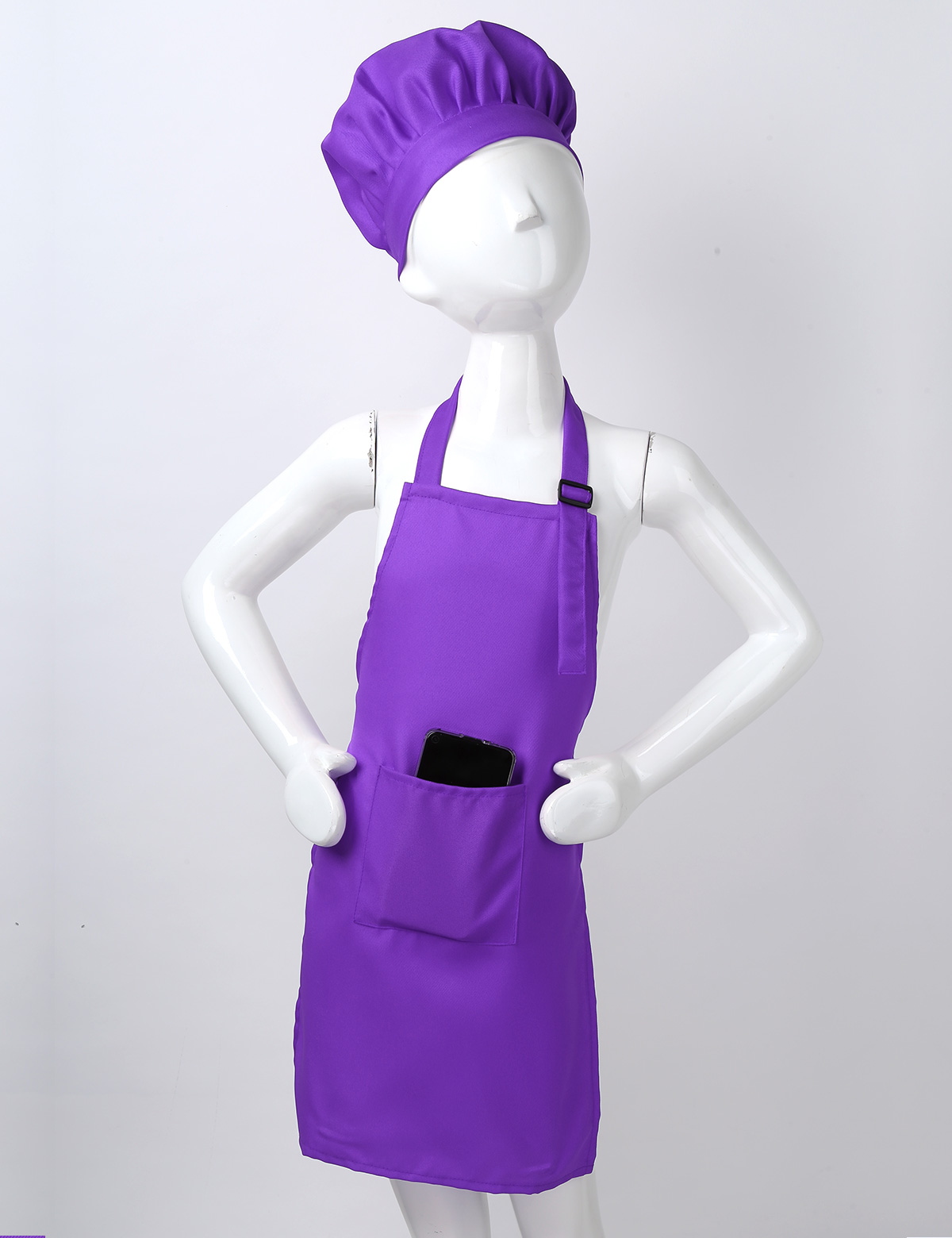 Adjustable Chef Apron And Hat  - Baking Kitchen Set Up ulasan dan harga