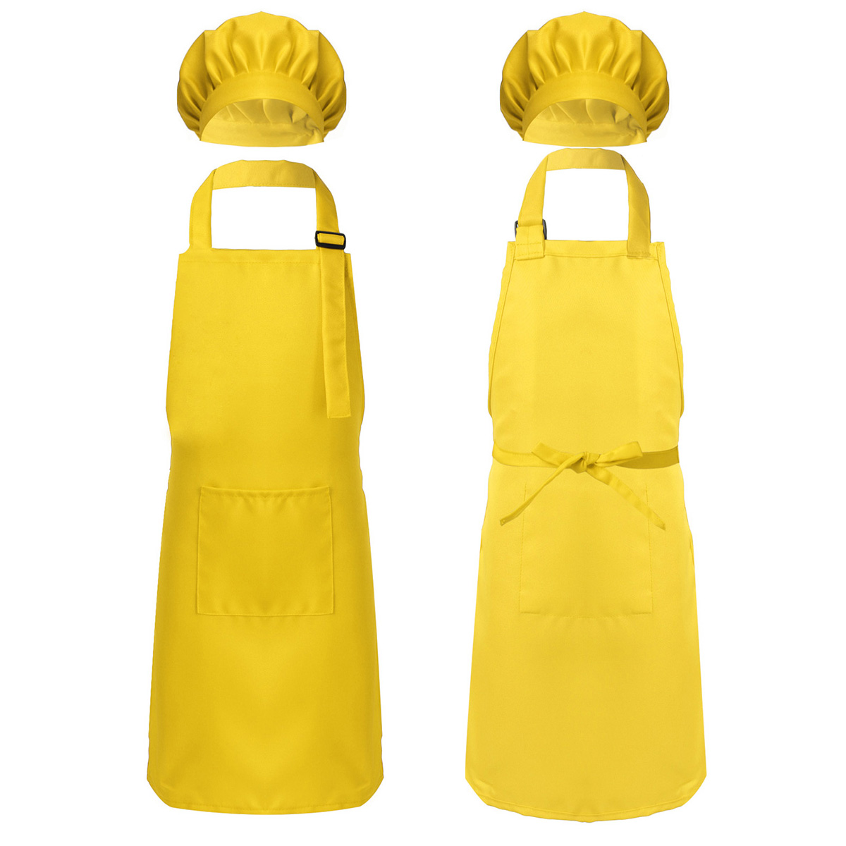 Adjustable Chef Apron And Hat  - Baking Kitchen Set Up ulasan dan harga