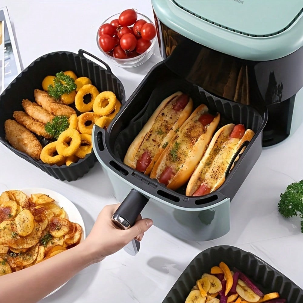 1pc Reusable Silicone Air Frye - Kitchen Accessories For Baking ulasan dan harga