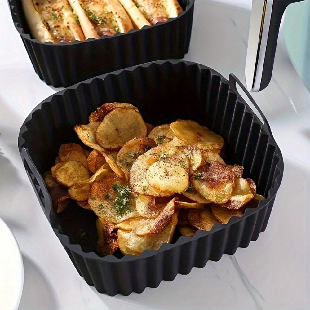 1pc Reusable Silicone Air Frye - Kitchen Accessories For Baking ulasan dan harga