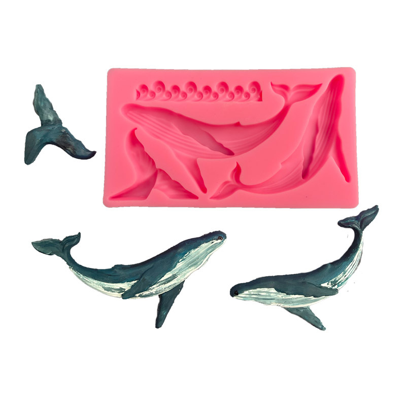 DIY Whale Silicone Mold Ocean  - Kitchen Baking Items ulasan dan harga