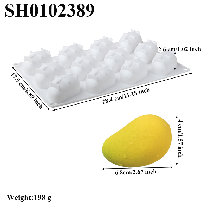 3D Mango Design French Fruit M - Kitchen Design For Baking ulasan dan harga