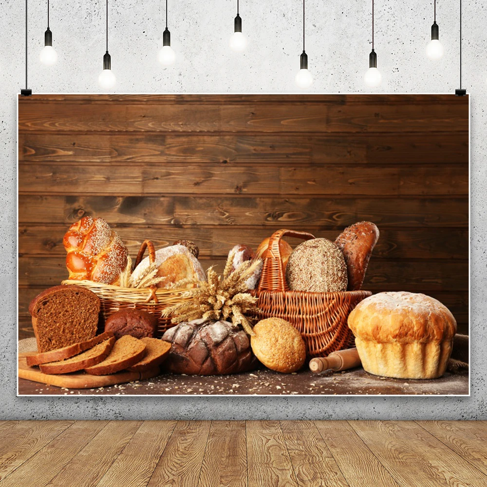 Wooden Planks Backdrop Baking  - Kitchen Baking Background ulasan dan harga