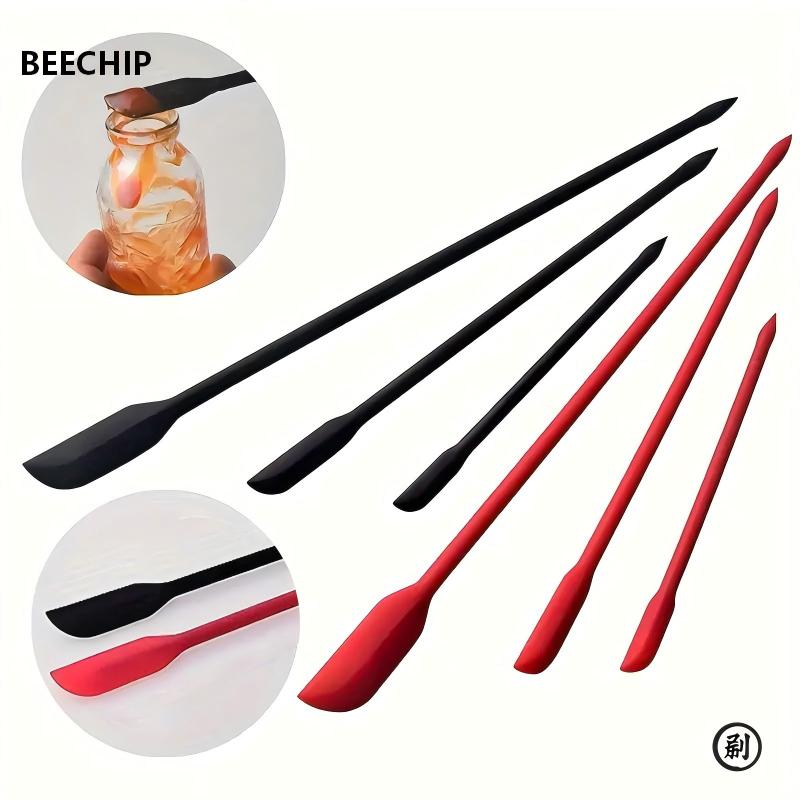 3-Piece Mini Silicone Spatula  - Mini Kitchen Baking ulasan dan harga