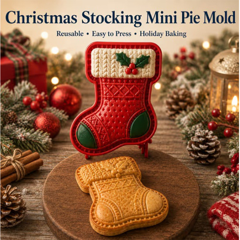 Christmas Themed Mini Pie Mold - Mini Kitchen Baking ulasan dan harga