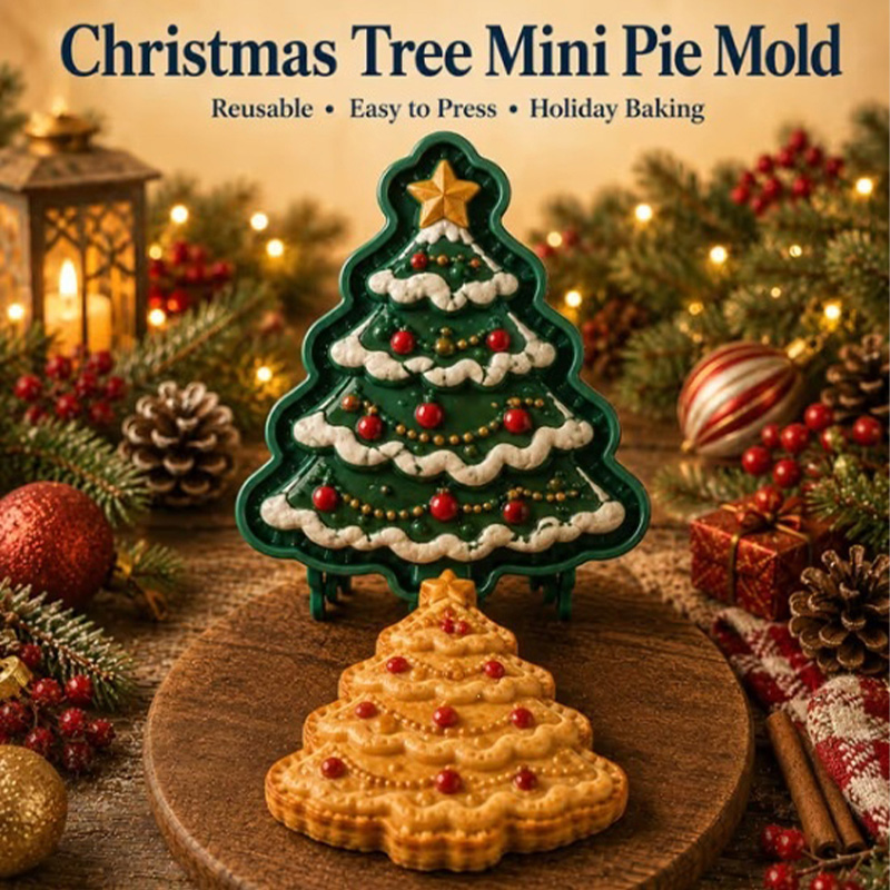 Christmas Themed Mini Pie Mold - Mini Kitchen Baking ulasan dan harga