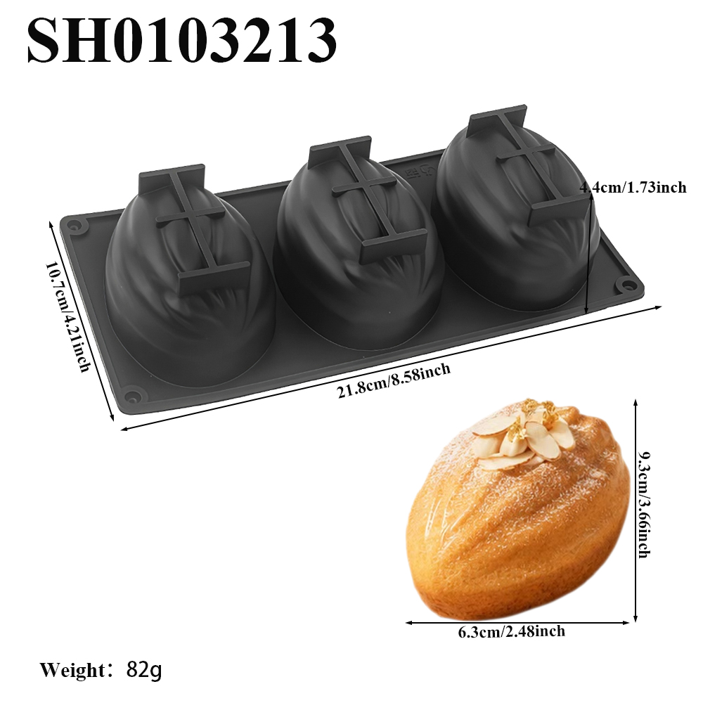 3 or 8-Cell Almond Nut Design  - Kitchen Design For Baking ulasan dan harga