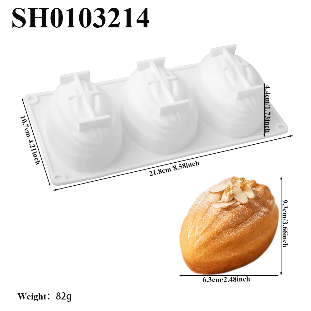 3 or 8-Cell Almond Nut Design  - Kitchen Design For Baking ulasan dan harga