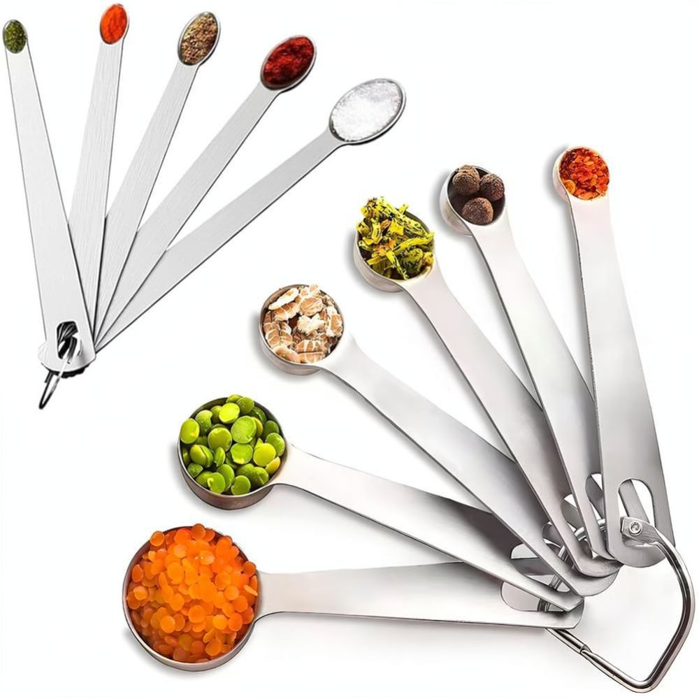 Stainless Steel Measuring Spoo - Baking (Kitchen Ingredient) ulasan dan harga