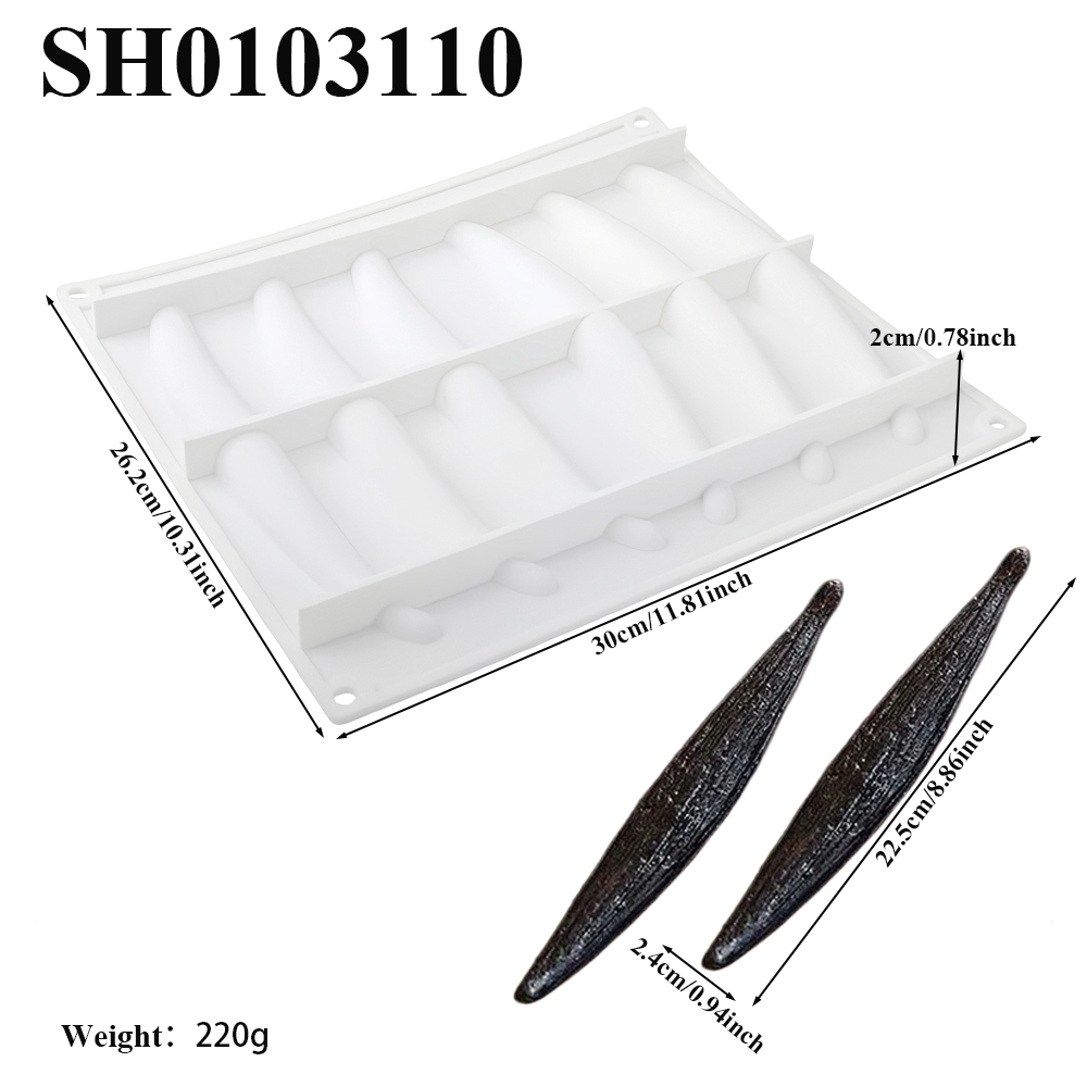 1 or 6 or 10-Cell Vanilla Pod  - Kitchen Design For Baking ulasan dan harga