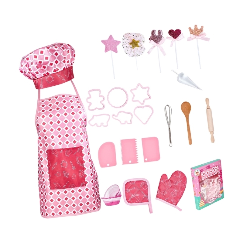 Interactive Kids Cooking Bakin - Kitchen Kids Baking Set ulasan dan harga