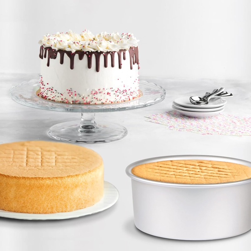 4 x 2 inch Round Cake Pan Set  - Mini Kitchen Baking ulasan dan harga