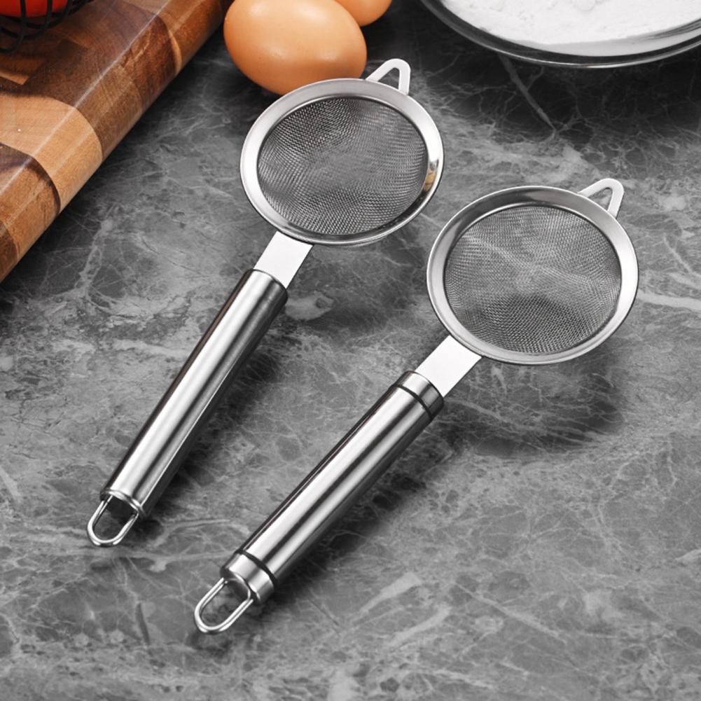 Stainless Steel Fine Mesh Stra - Baking (Kitchen Ingredient) ulasan dan harga