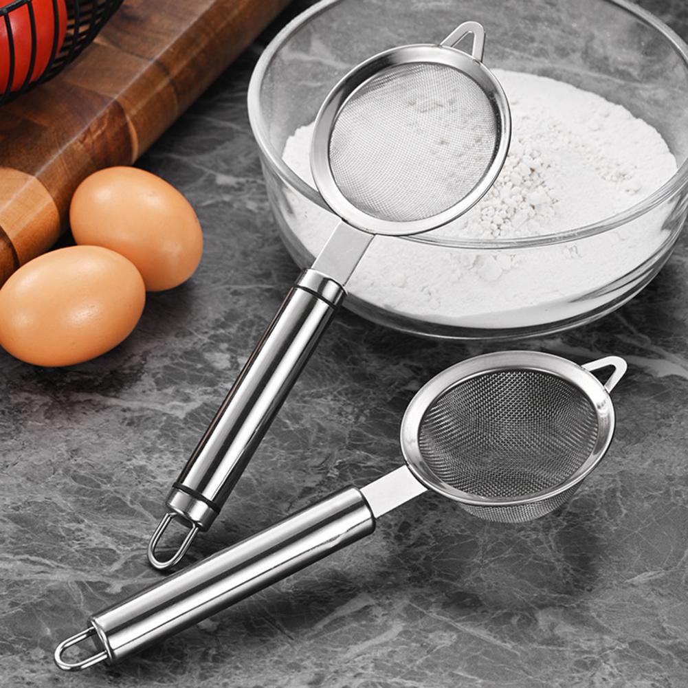 Stainless Steel Fine Mesh Stra - Baking (Kitchen Ingredient) ulasan dan harga