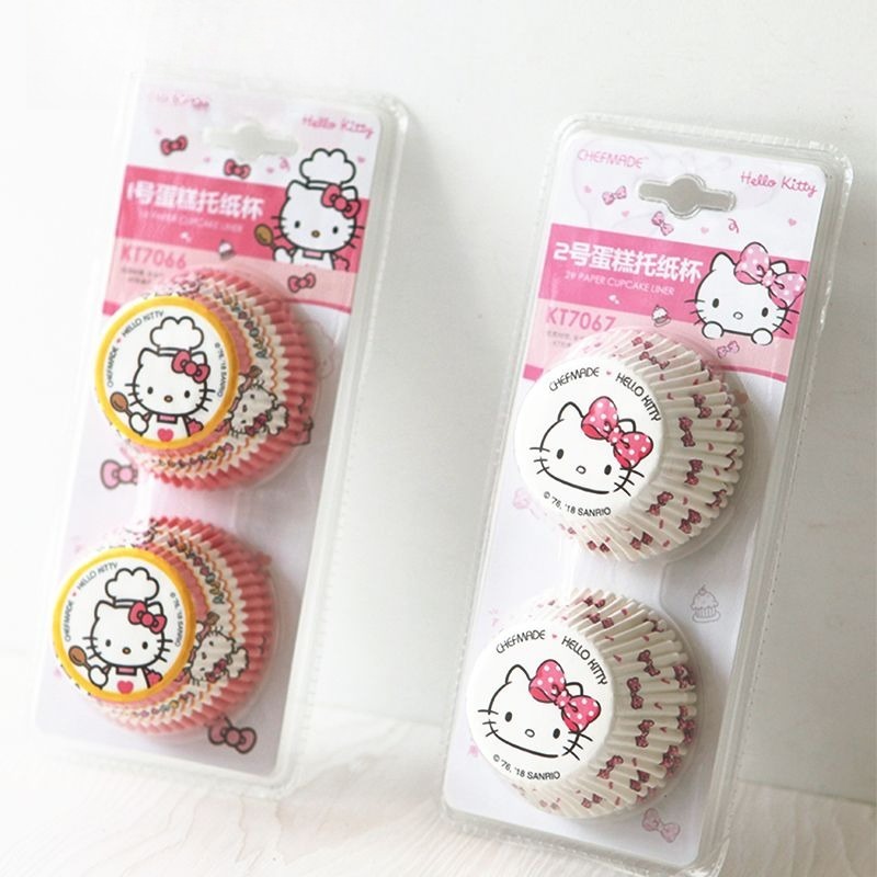 Hello Kitty Printed Cupcake Li - Kitchen Baking Items ulasan dan harga