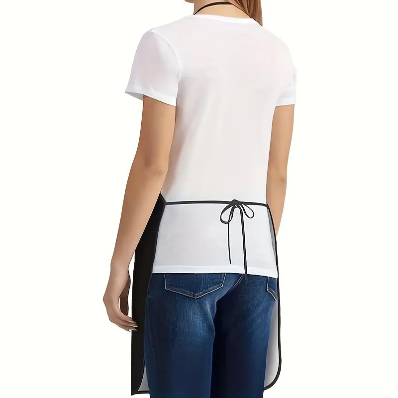 1pc 2D Printed Creative Apron  - Kitchen Baking Background ulasan dan harga