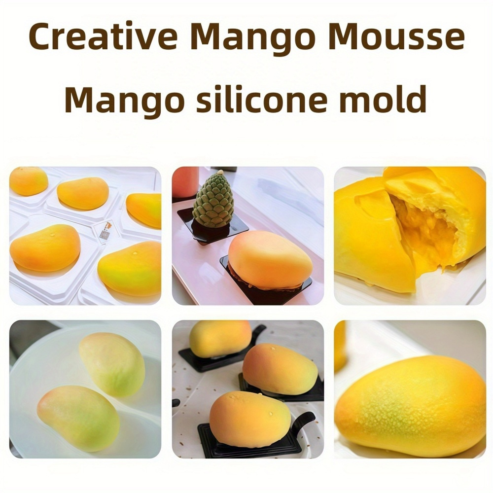 3D Mango Design Silicone Cake  - Kitchen Design For Baking ulasan dan harga