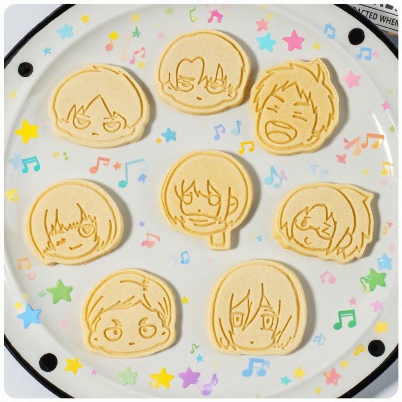 8Pcs Cute Attack on Titan Eren - Kitchen Baking Items ulasan dan harga